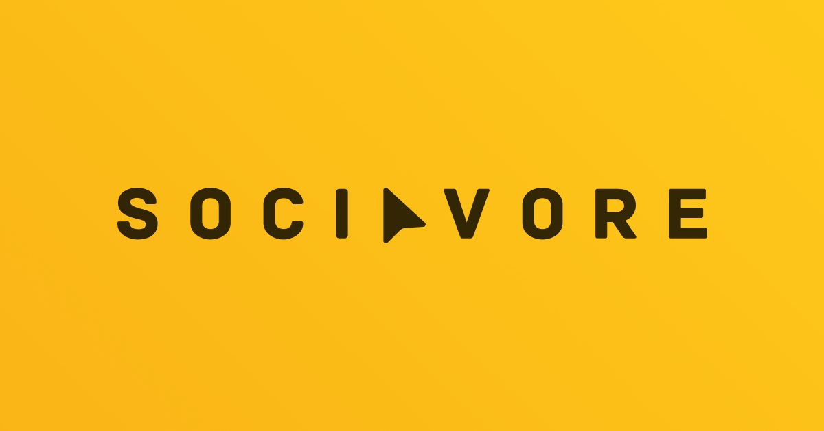 Sociavore: Clicks to Covers logo